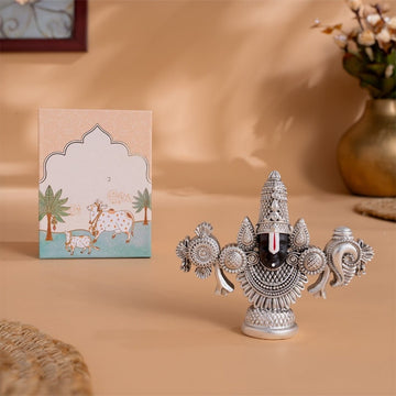 Lord Balaji Idol - Silver Plated